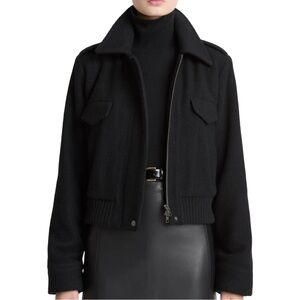 Vince wool blend crop jacket. NWT